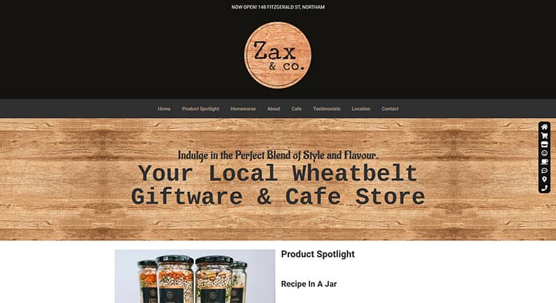Zax & Co Website